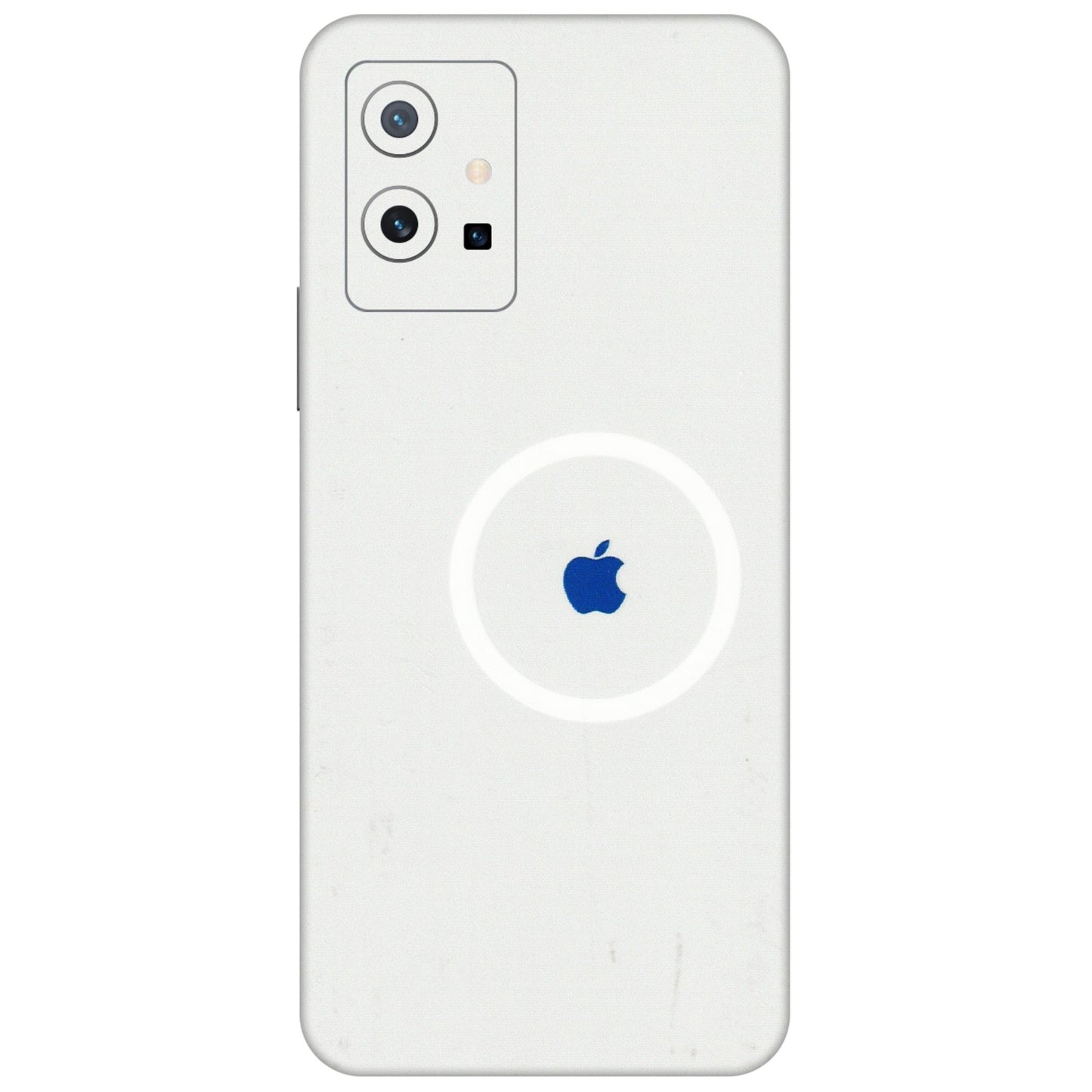 VIVO Y Series Phone Skins (All Models) - iPhone Magsafe Logo - 3D Embossed Finish (L-320) Vivo Y75 (5G)