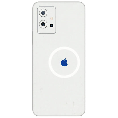 VIVO Y Series Phone Skins (All Models) - iPhone Magsafe Logo - 3D Embossed Finish (L-320) Vivo Y75 (5G)