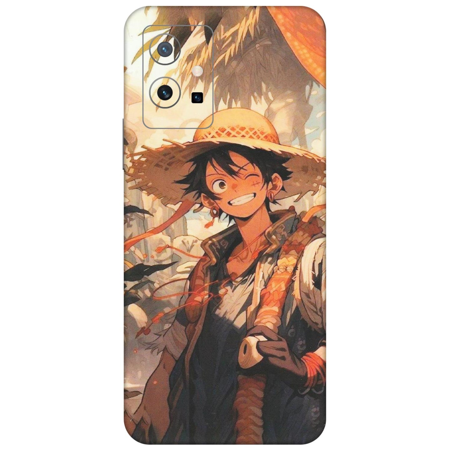 VIVO Y Series Phone Skins (All Models) - Anime Character Smile - Matte Finish (M-33) Vivo Y75 (5G)