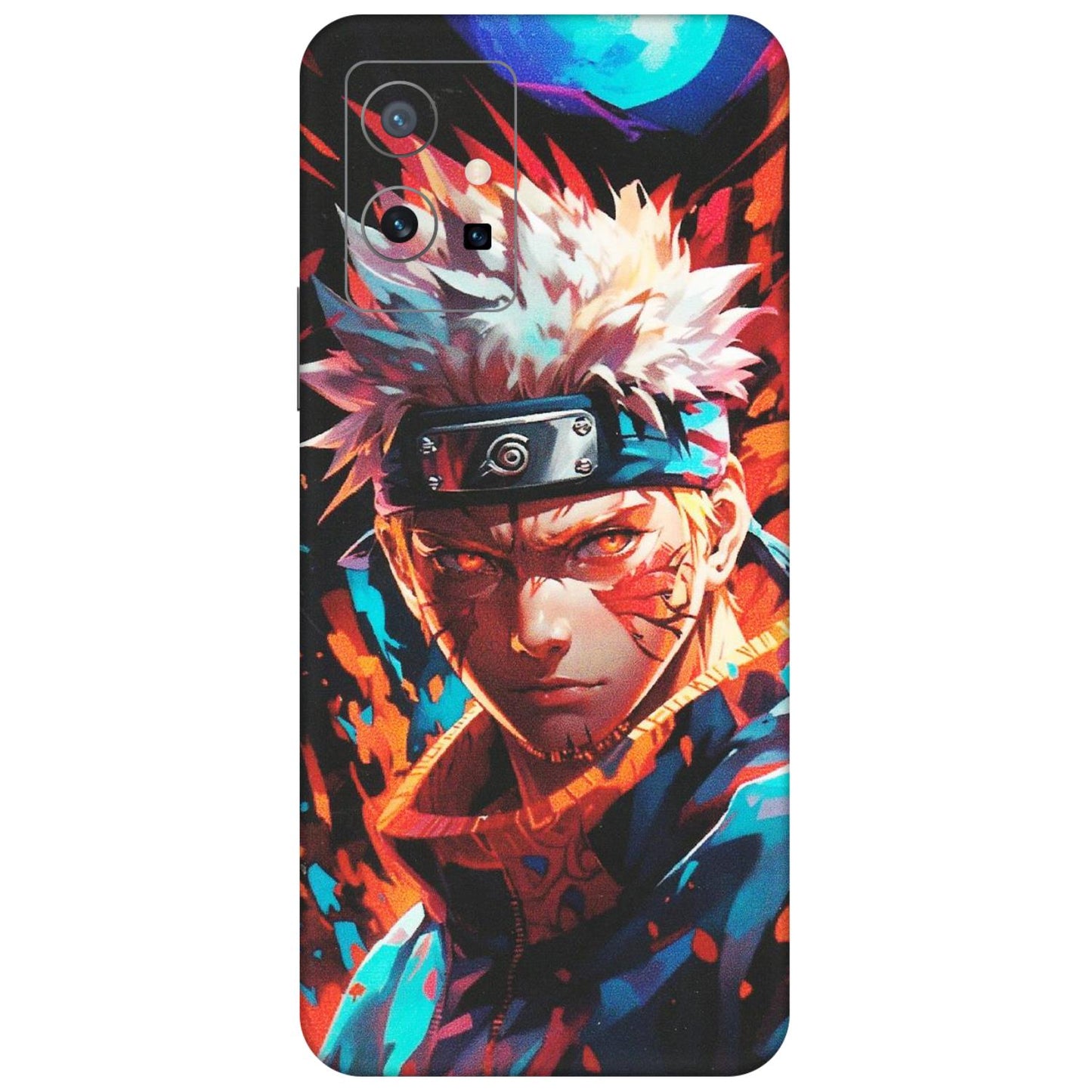 VIVO Y Series Phone Skins (All Models) - Anime Ferocious Character - Matte Finish (M-44) Vivo Y75 (5G)