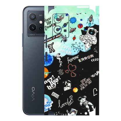 VIVO Y Series Phone Skins (All Models) - Living In A Space Dream - Matte Finish (M-46) Vivo Y75 (5G)