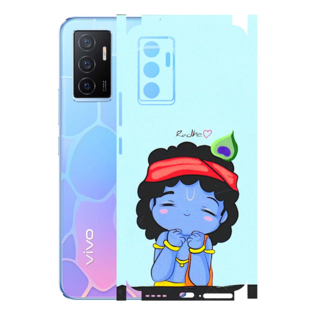 VIVO Y Series Phone Skins (All Models) - Radhe Radhe Cute Toon - 3D Embossed Finish (L-05) Vivo Y75