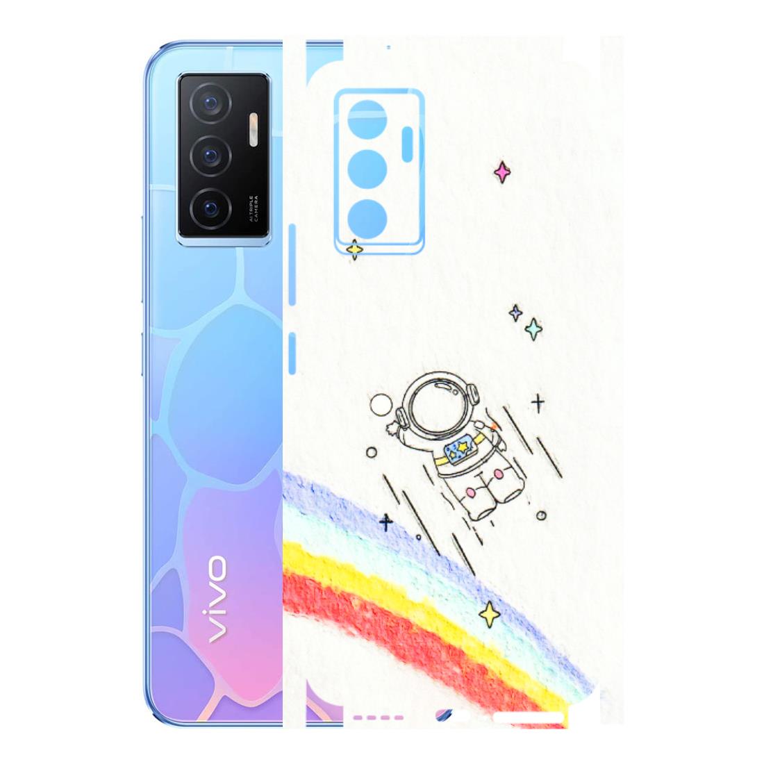 VIVO Y Series Phone Skins (All Models) - Milkyway Astronaut - 3D Embossed Finish (L-110) Vivo Y75