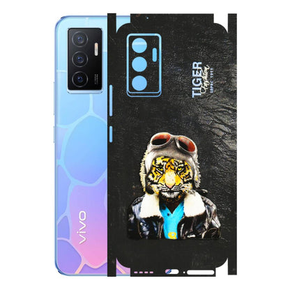 VIVO Y Series Phone Skins (All Models) - Rider Tiger - 3D Embossed Finish (L-113) Vivo Y75