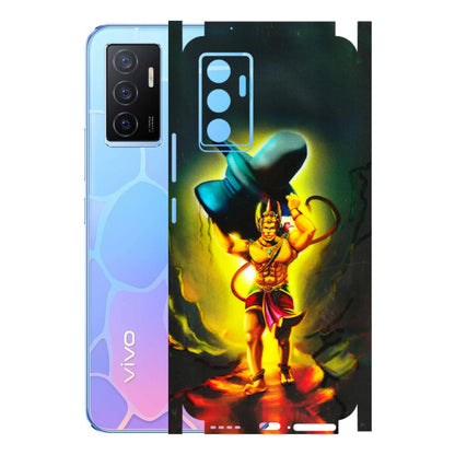 VIVO Y Series Phone Skins (All Models) - Hanuman Ji - 3D Embossed Finish (L-128) Vivo Y75