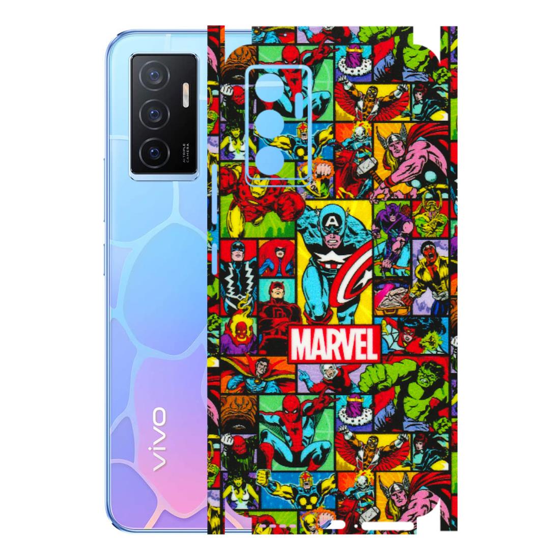 VIVO Y Series Phone Skins (All Models) - MARVELOUS Comic Characters - 3D Embossed Finish (L-129) Vivo Y75