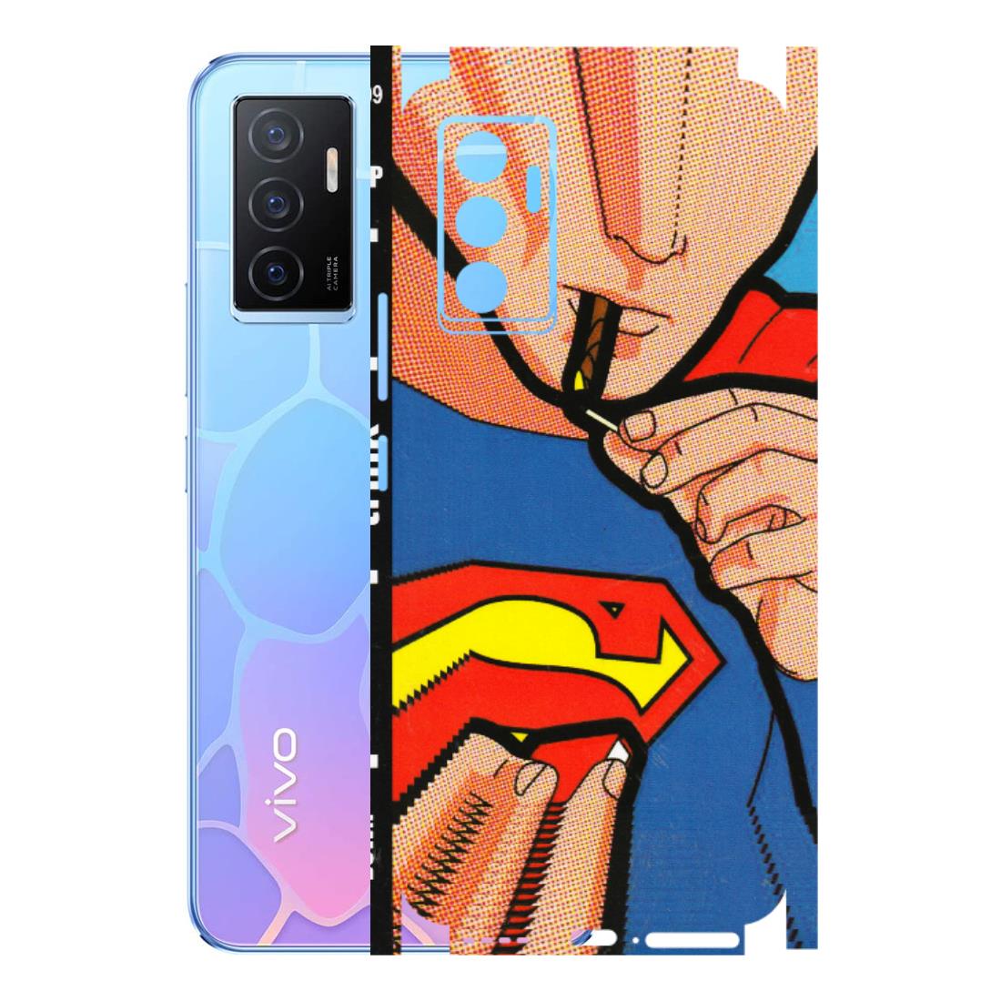 VIVO Y Series Phone Skins (All Models) - Superman Sutta - 3D Embossed Finish (L-130) Vivo Y75