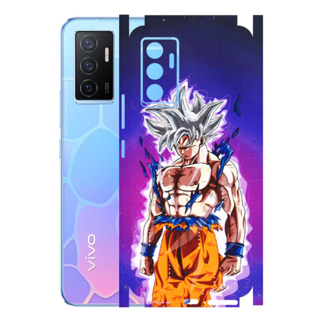 VIVO Y Series Phone Skins (All Models) - Goku Purple Anime - 3D Embossed Finish (L-147) Vivo Y75