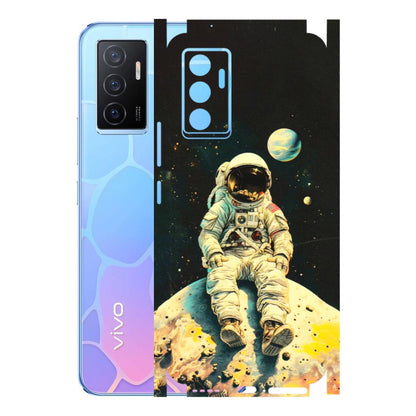 VIVO Y Series Phone Skins (All Models) - Astronaut in Space - 3D Embossed Finish (L-16) Vivo Y75