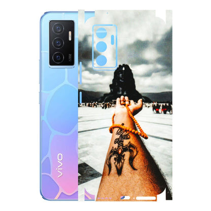VIVO Y Series Phone Skins (All Models) - Jai Adiyogi Mahakaal - 3D Embossed Finish (L-164) Vivo Y75