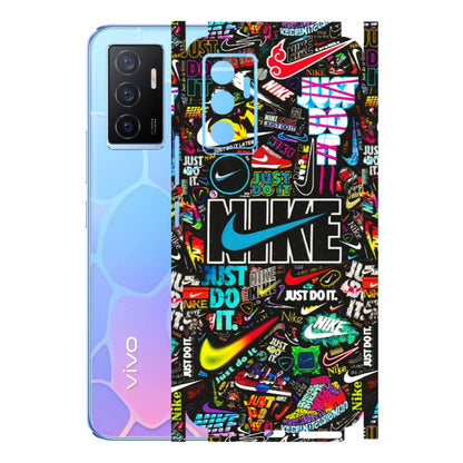 VIVO Y Series Phone Skins (All Models) - Just Do It Doodles - 3D Embossed Finish (L-166) Vivo Y75