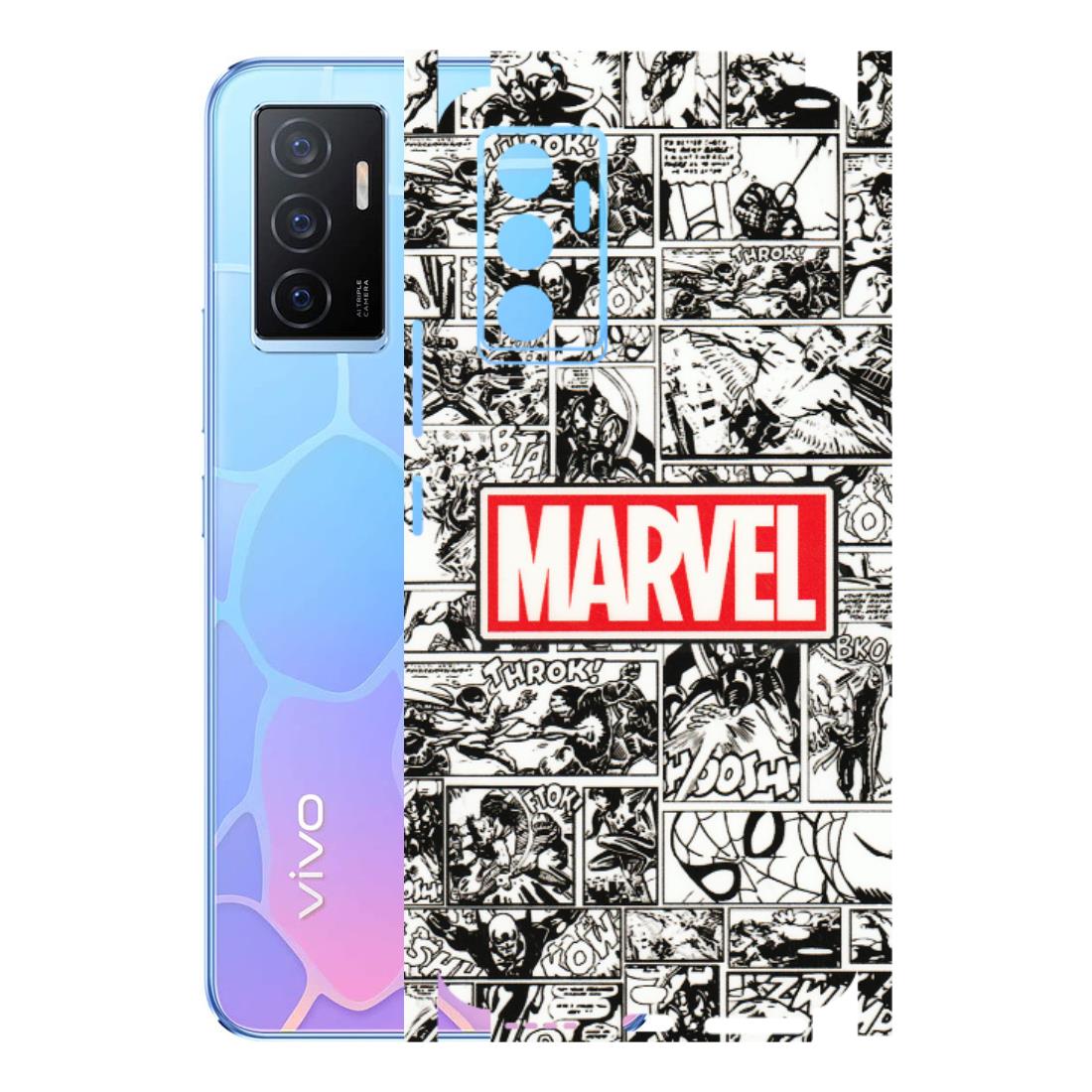 VIVO Y Series Phone Skins (All Models) - Marvel Comic - 3D Embossed Finish (L-171) Vivo Y75