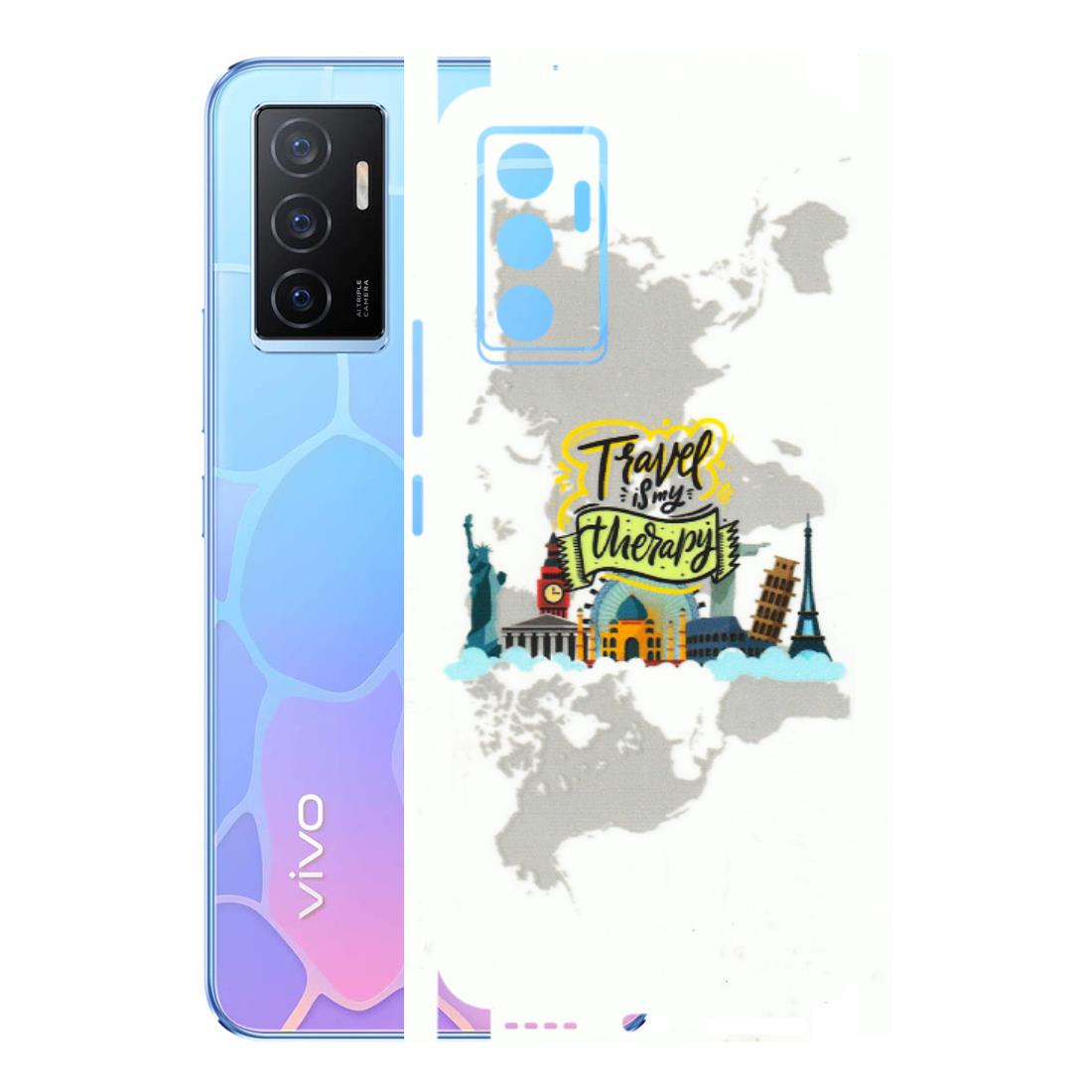 VIVO Y Series Phone Skins (All Models) - Travel Therapy - 3D Embossed Finish (L-199) Vivo Y75