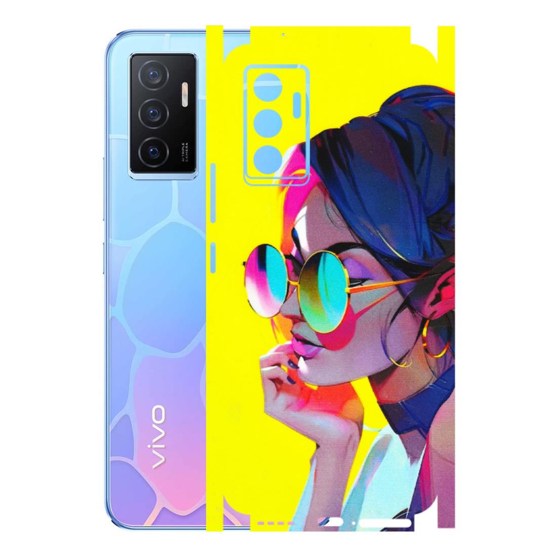 VIVO Y Series Phone Skins (All Models) - Bold Stylish Girl - 3D Embossed Finish (L-222) Vivo Y75