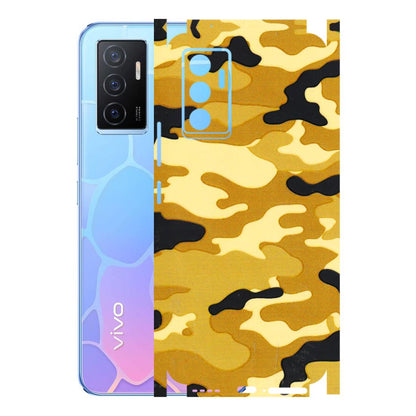 VIVO Y Series Phone Skins (All Models) - Indian Camo - 3D Embossed Finish (L-228) Vivo Y75
