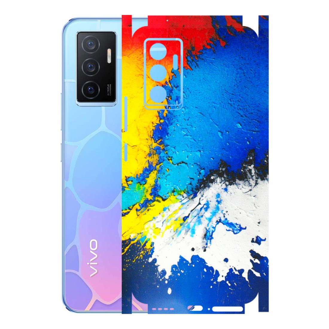 VIVO Y Series Phone Skins (All Models) - Acrylic Paint Spill - 3D Embossed Finish (L-229) Vivo Y75