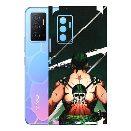 VIVO Y Series Phone Skins (All Models) - Zoro Anime - 3D Embossed Finish (L-23) Vivo Y75