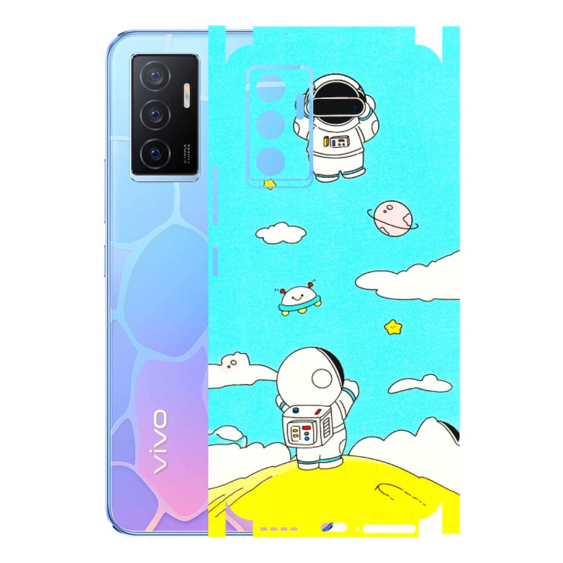 VIVO Y Series Phone Skins (All Models) - Blue Skies Astro Float - 3D Embossed Finish (L-230) Vivo Y75