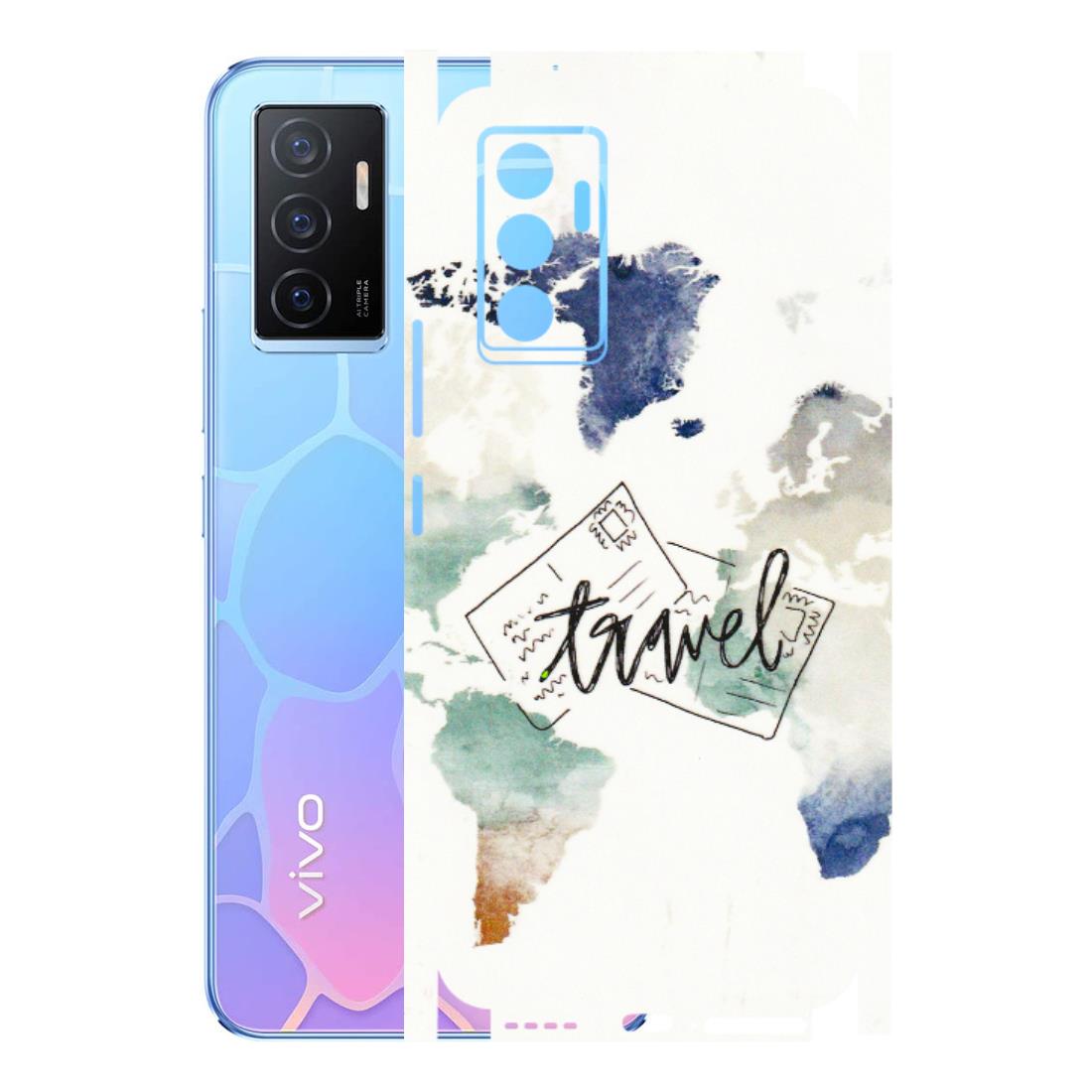 VIVO Y Series Phone Skins (All Models) - Travel The World - 3D Embossed Finish (L-232) Vivo Y75