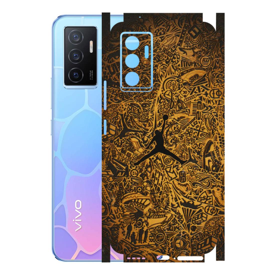 VIVO Y Series Phone Skins (All Models) - Premium Gold Basketball Player - 3D Embossed Finish (L-236) Vivo Y75