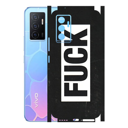 VIVO Y Series Phone Skins (All Models) - The F Word - 3D Embossed Finish (L-255) Vivo Y75