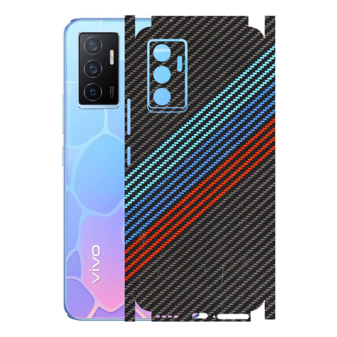 VIVO Y Series Phone Skins (All Models) - Carbon BM - 3D Embossed Finish (L-302) Vivo Y75