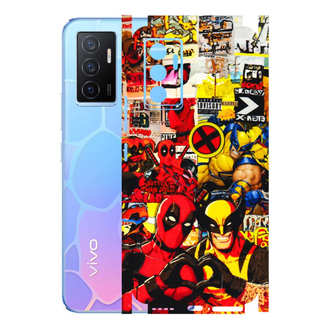 VIVO Y Series Phone Skins (All Models) - Spidy Wolverine - 3D Embossed Finish (L-310) Vivo Y75