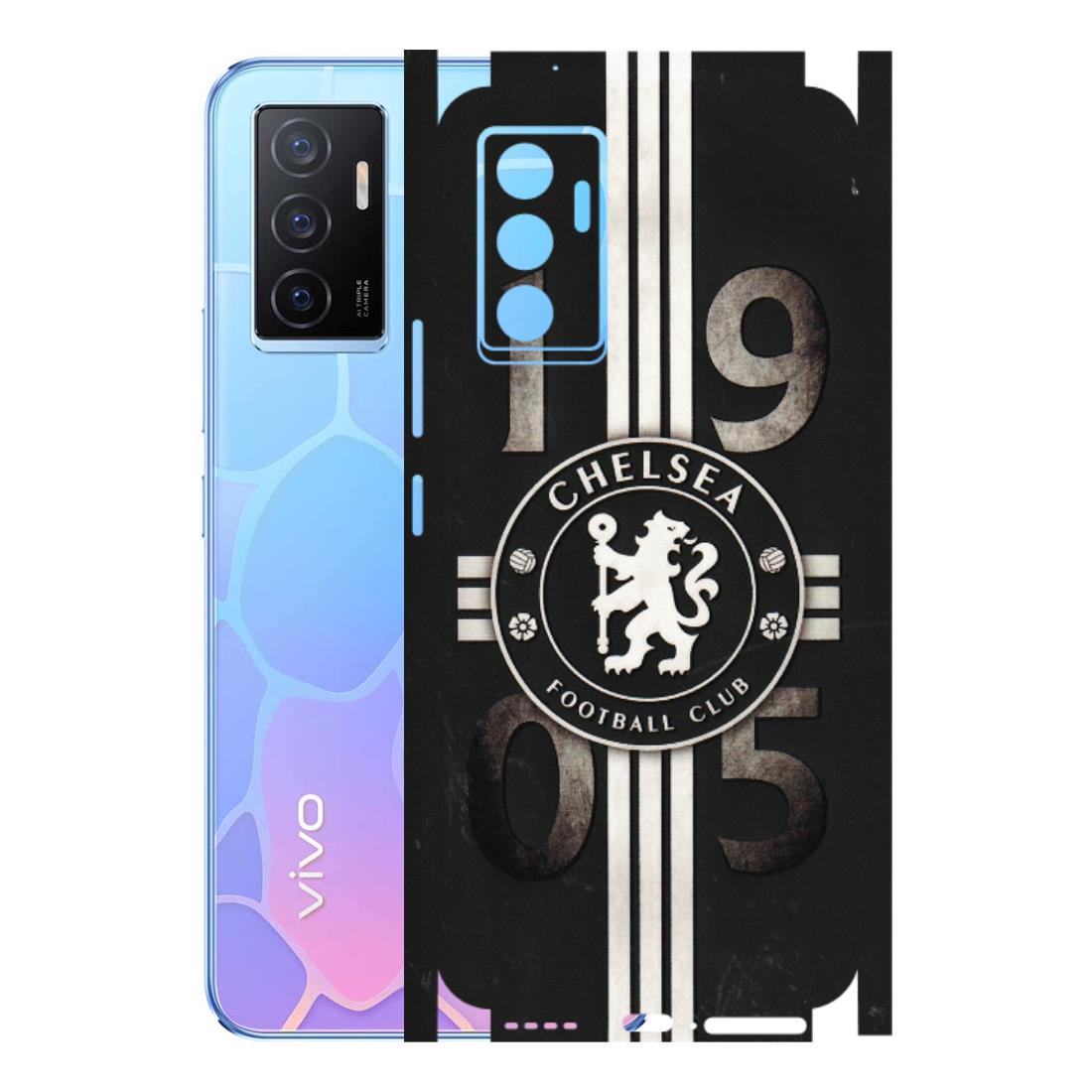 VIVO Y Series Phone Skins (All Models) - Chelsea Fan Club - 3D Embossed Finish (L-36) Vivo Y75