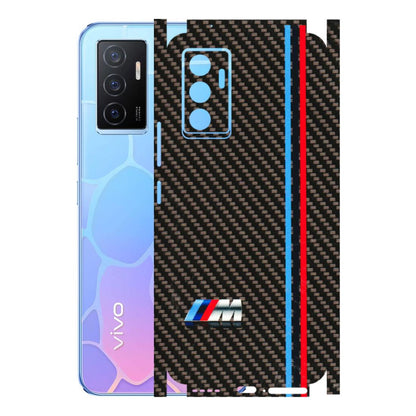 VIVO Y Series Phone Skins (All Models) - BM Carbon Fiber Feels - 3D Embossed Finish (L-38) Vivo Y75