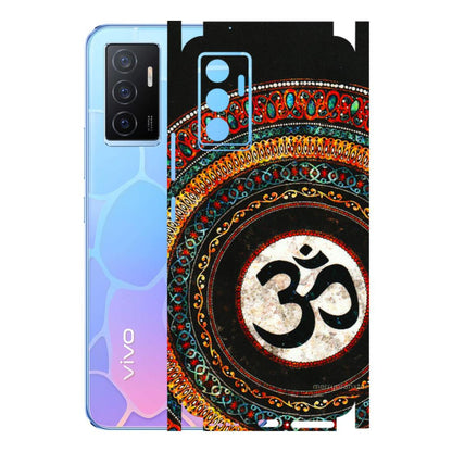 VIVO Y Series Phone Skins (All Models) - Aum Chant Abstract - 3D Embossed Finish (L-42) Vivo Y75