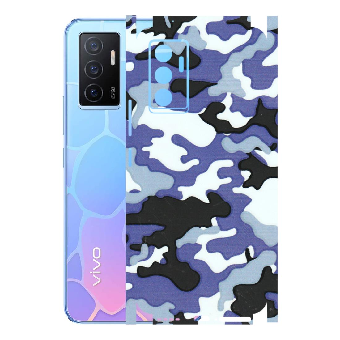 VIVO Y Series Phone Skins (All Models) - Powerfull Military Camoflauge - 3D Embossed Finish (L-49) Vivo Y75