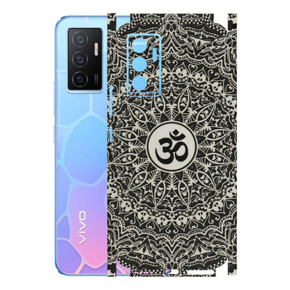 VIVO Y Series Phone Skins (All Models) - Aum Elegant Mandala - 3D Embossed Finish (L-62) Vivo Y75