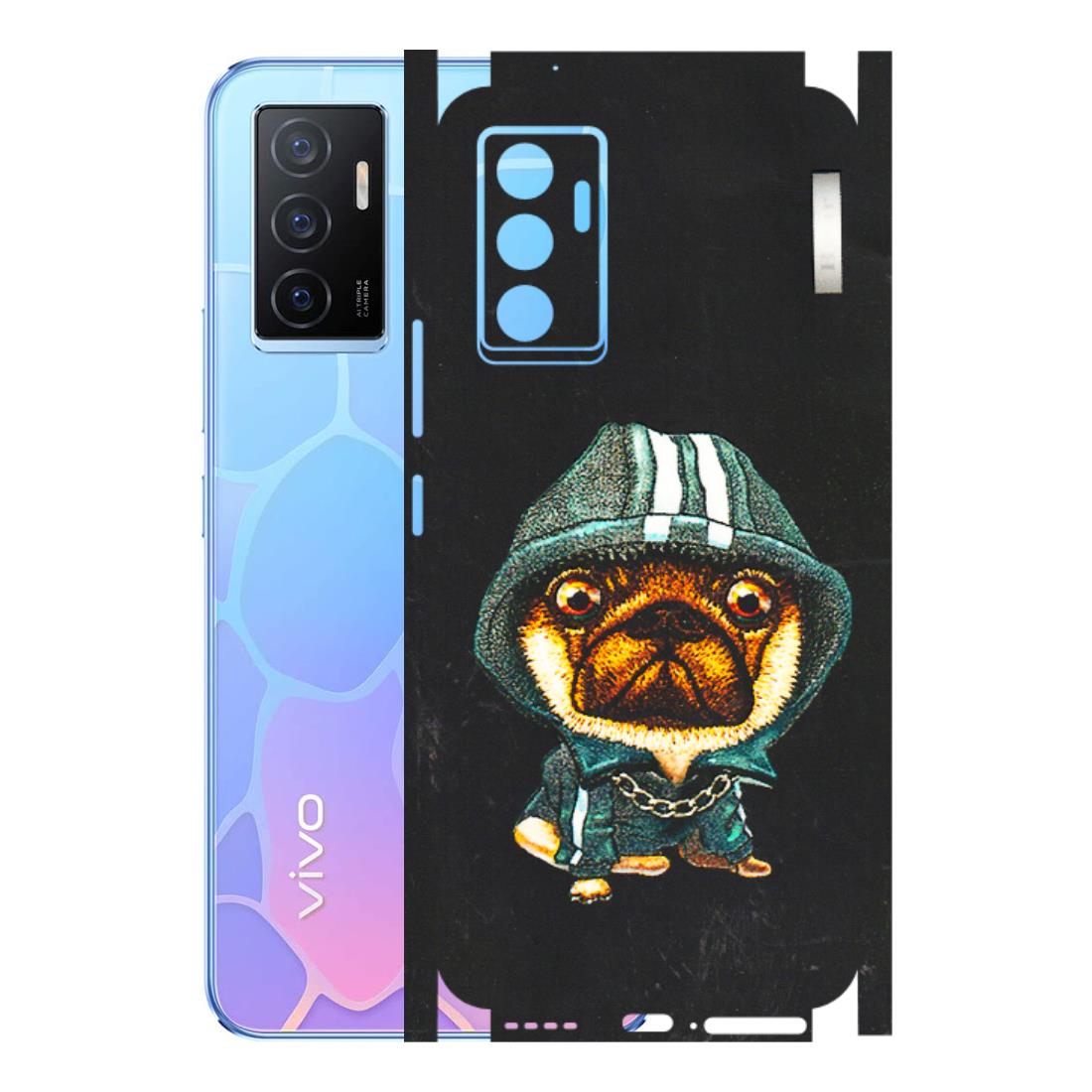 VIVO Y Series Phone Skins (All Models) - Puppy N Hoodie - 3D Embossed Finish (L-90) Vivo Y75