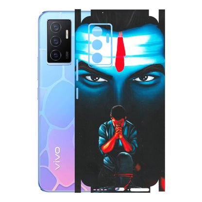 VIVO Y Series Phone Skins (All Models) - Mahakal Bhakt - Matte Finish (M-112) Vivo Y75