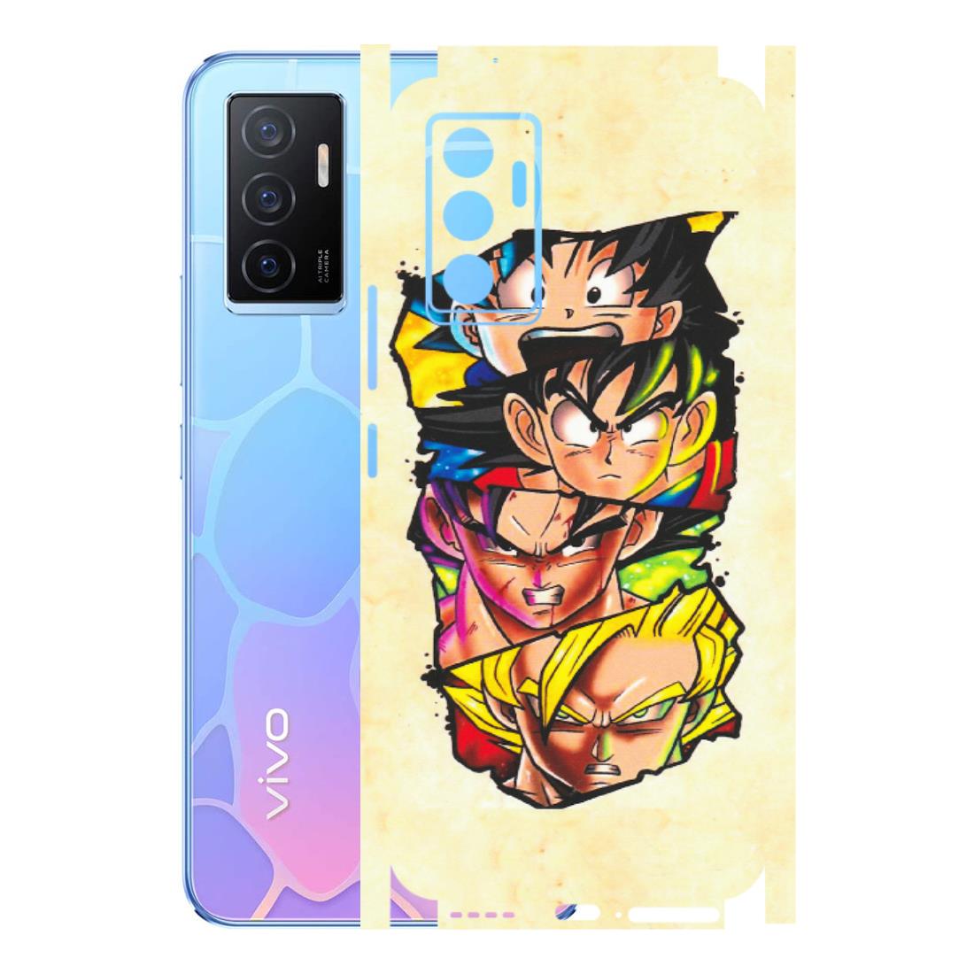 VIVO Y Series Phone Skins (All Models) - Angry Multi Anime - Matte Finish (M-113) Vivo Y75