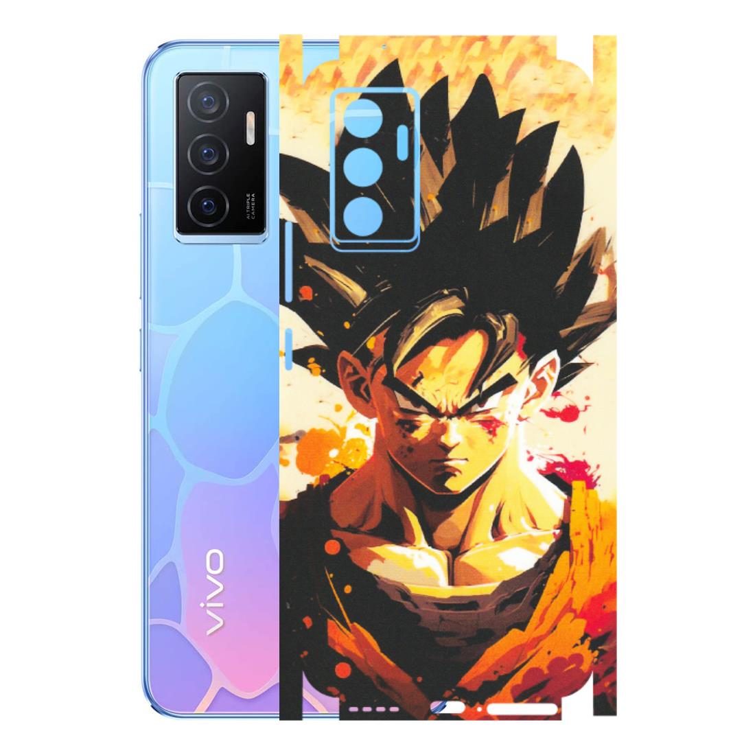 VIVO Y Series Phone Skins (All Models) - Angry Goku - Matte Finish (M-12) Vivo Y75