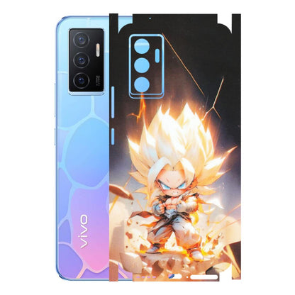 VIVO Y Series Phone Skins (All Models) - Goku Dragon Cute Anime - Matte Finish (M-131) Vivo Y75