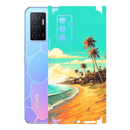 VIVO Y Series Phone Skins (All Models) - Miami Beach - Matte Finish (M-136) Vivo Y75