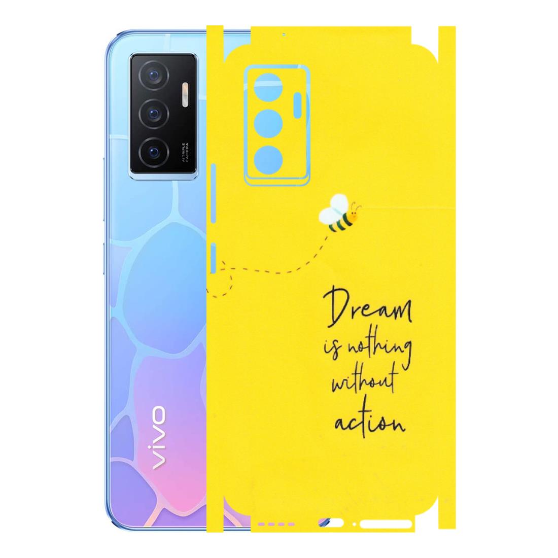 VIVO Y Series Phone Skins (All Models) - Dream Is Nothing Without Action - Matte Finish (M-138) Vivo Y75