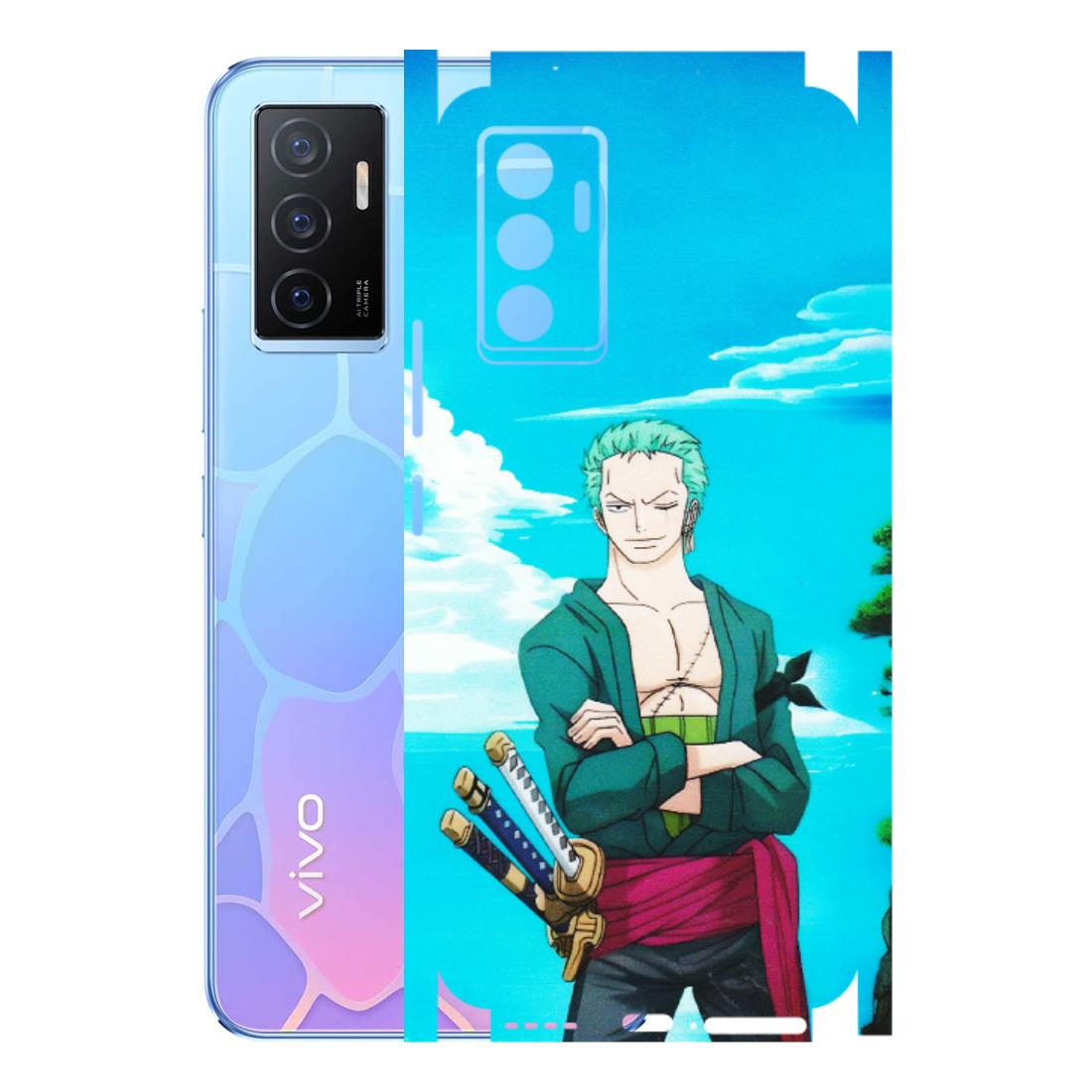 VIVO Y Series Phone Skins (All Models) - Cool Swordman Zoro Anime - Matte Finish (M-143) Vivo Y75