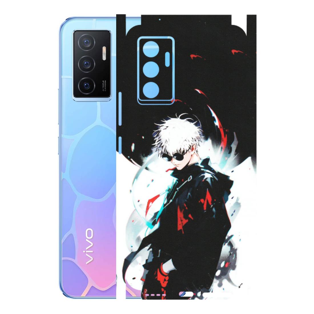 VIVO Y Series Phone Skins (All Models) - Gojo Powerful Charater Kaisen Anime - Matte Finish (M-144) Vivo Y75