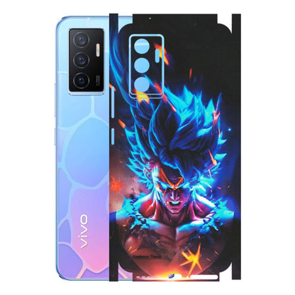 VIVO Y Series Phone Skins (All Models) - Angry Goku Dragon Ball Anime - Matte Finish (M-150) Vivo Y75