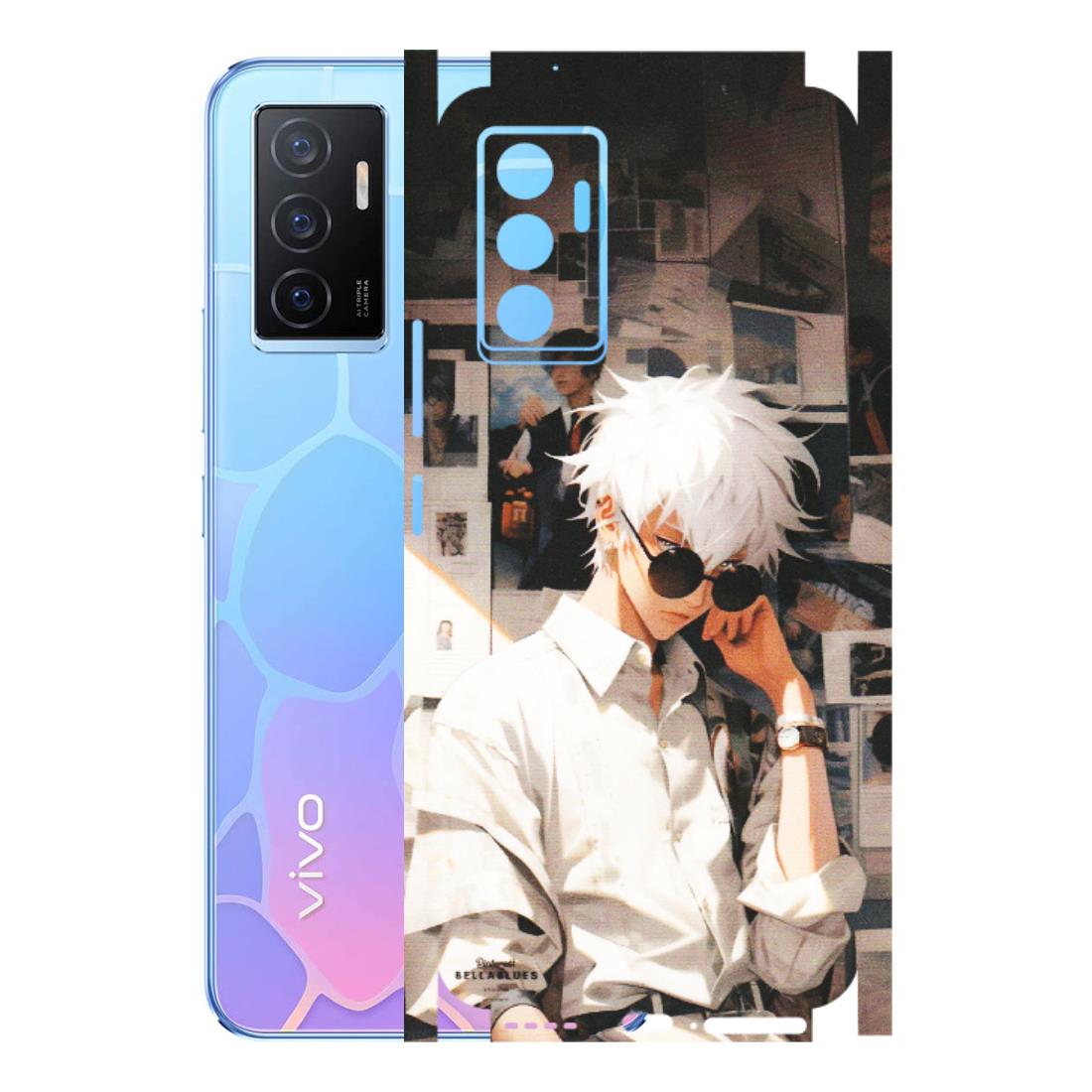 VIVO Y Series Phone Skins (All Models) - Gojo Satoru Jujustu Kaisen Anime - Matte Finish (M-156) Vivo Y75