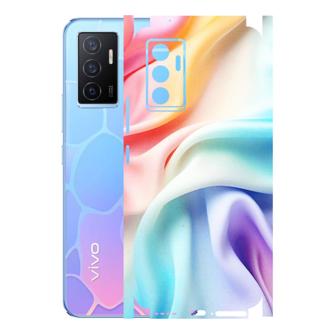 VIVO Y Series Phone Skins (All Models) - Colourful Silk Cloth - Matte Finish (M-165) Vivo Y75