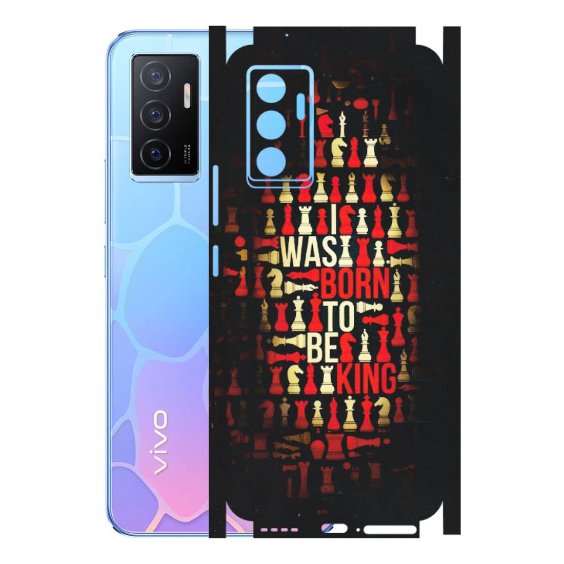 VIVO Y Series Phone Skins (All Models) - Born To Be King - Matte Finish (M-73) Vivo Y75