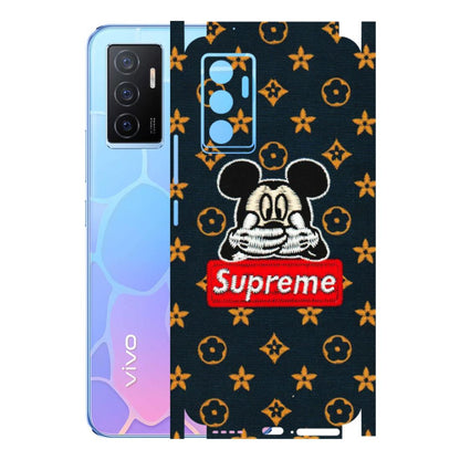 VIVO Y Series Phone Skins (All Models) - Mickey Supreme - Matte Finish (M-83) Vivo Y75