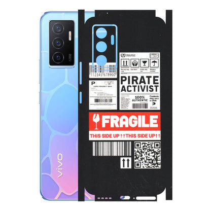 VIVO Y Series Phone Skins (All Models) - Handle With Care - Matte Finish (M-99) Vivo Y75