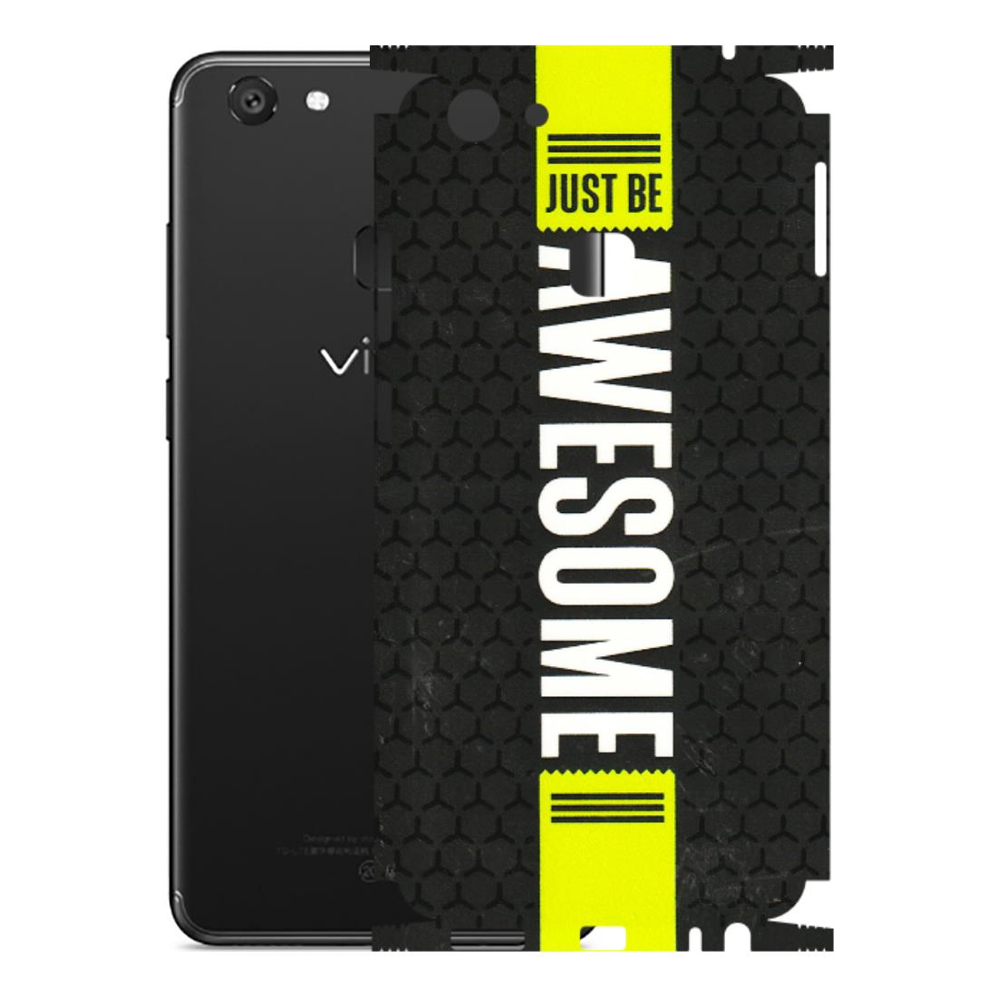 VIVO Y Series Phone Skins (All Models) - Just Be Awesome - 3D Embossed Finish (L-101) Vivo Y79
