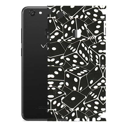 VIVO Y Series Phone Skins (All Models) - Big Black Dices - 3D Embossed Finish (L-106) Vivo Y79