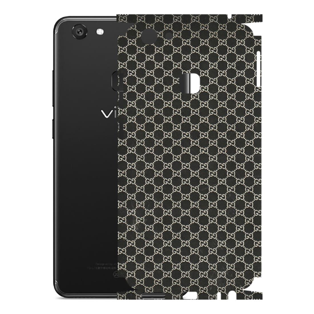 VIVO Y Series Phone Skins (All Models) - Black G Print - 3D Embossed Finish (L-109) Vivo Y79